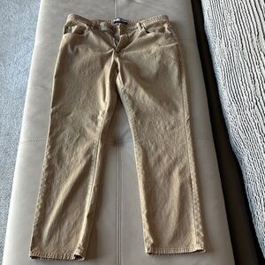 johnnie-O Mens Straight Leg Jeans in Khaki